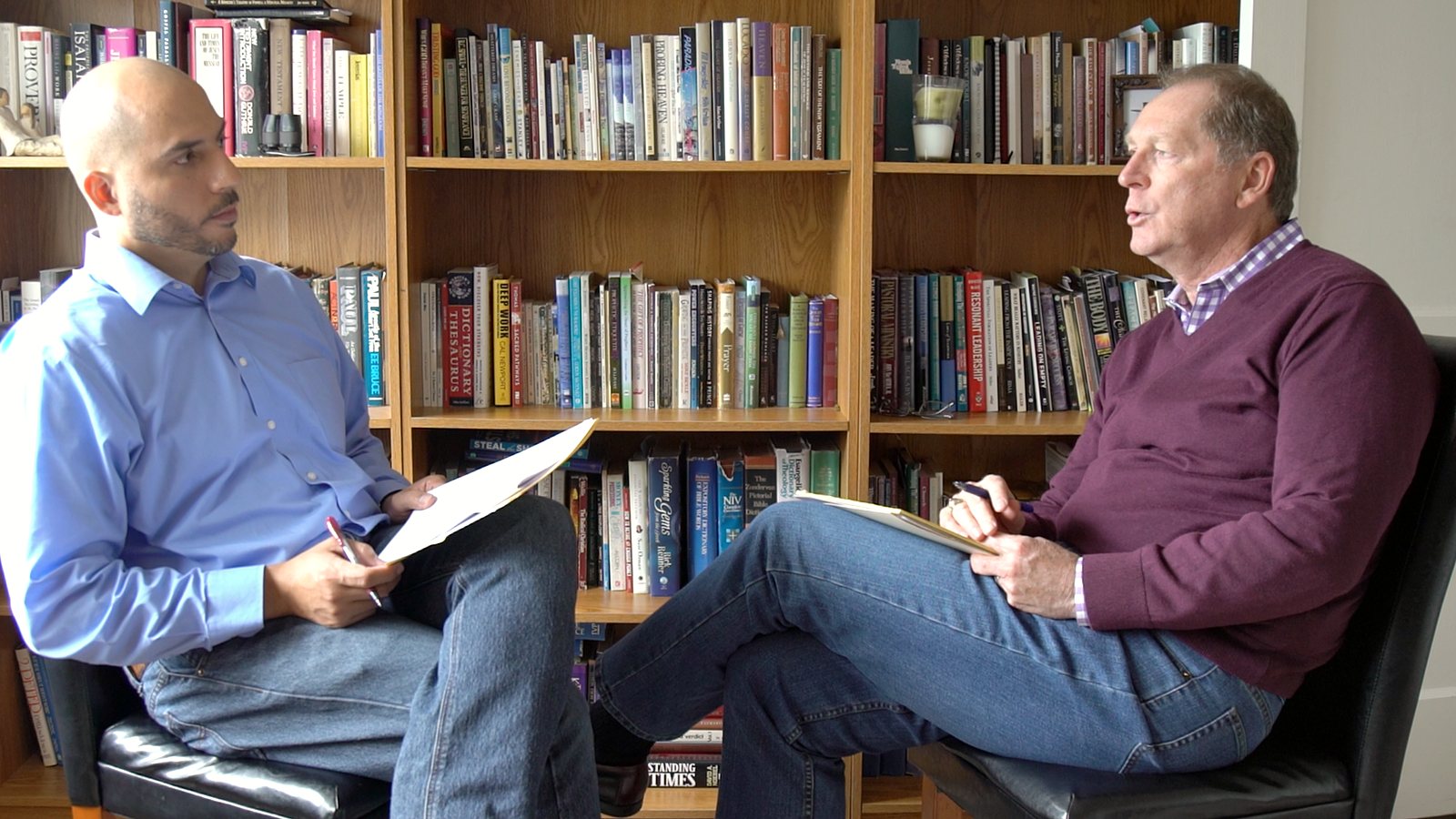 Ken L. Roberts in conversation, mentoring in his study