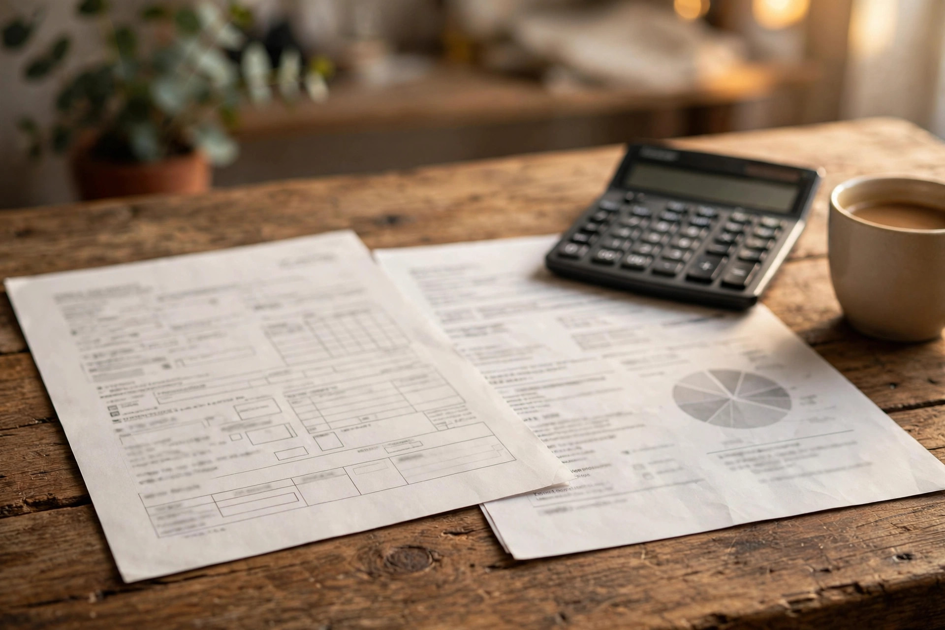 Florida TRIM property tax notice and Save Our Homes assessment worksheet on a desk next to house keys, showing how assessments drive the escrow payment