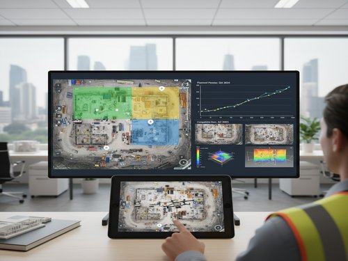 Roanoke, TX Construction Progress Monitoring