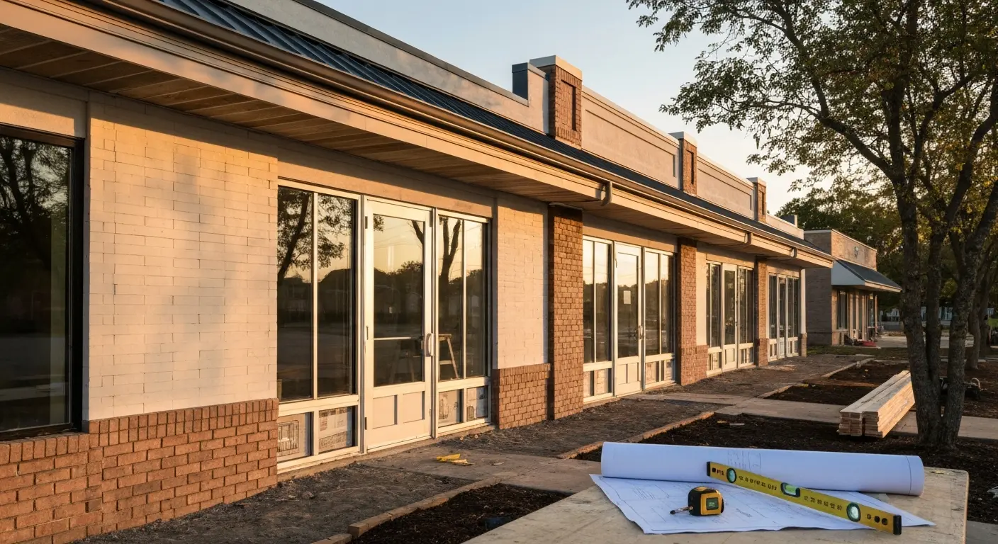 Shop construction