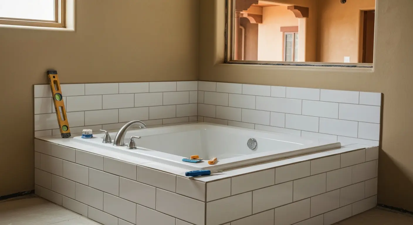 Tub installation project