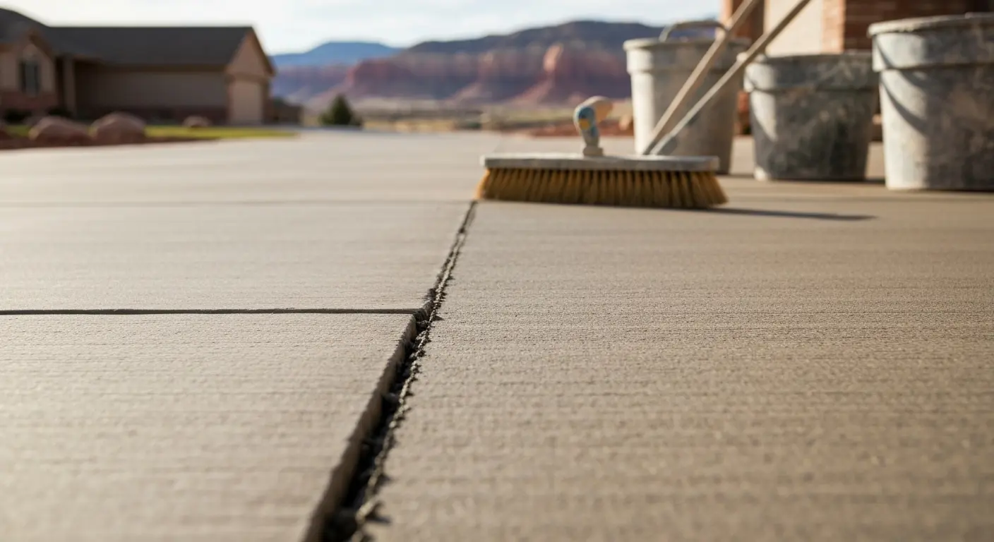 Driveway repair work