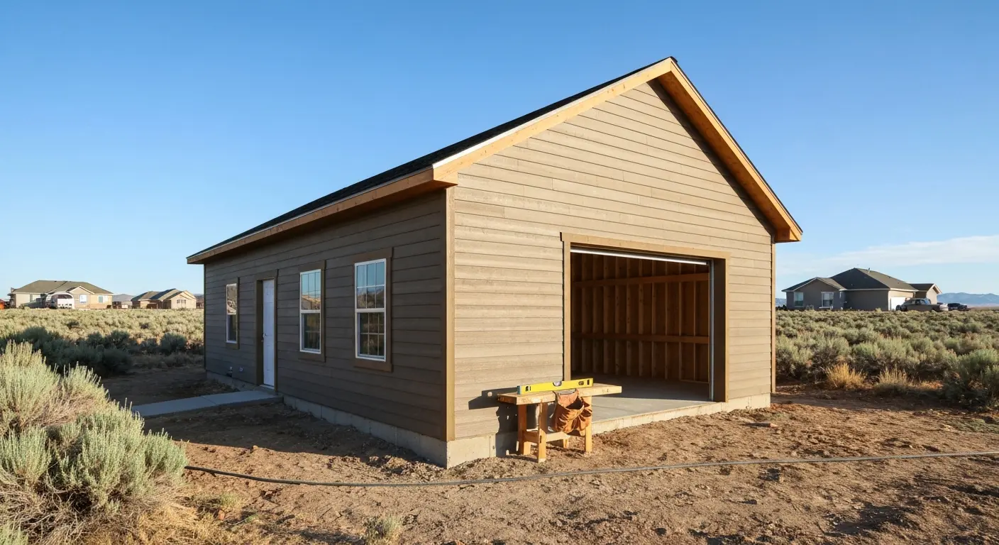 Shop and garage construction