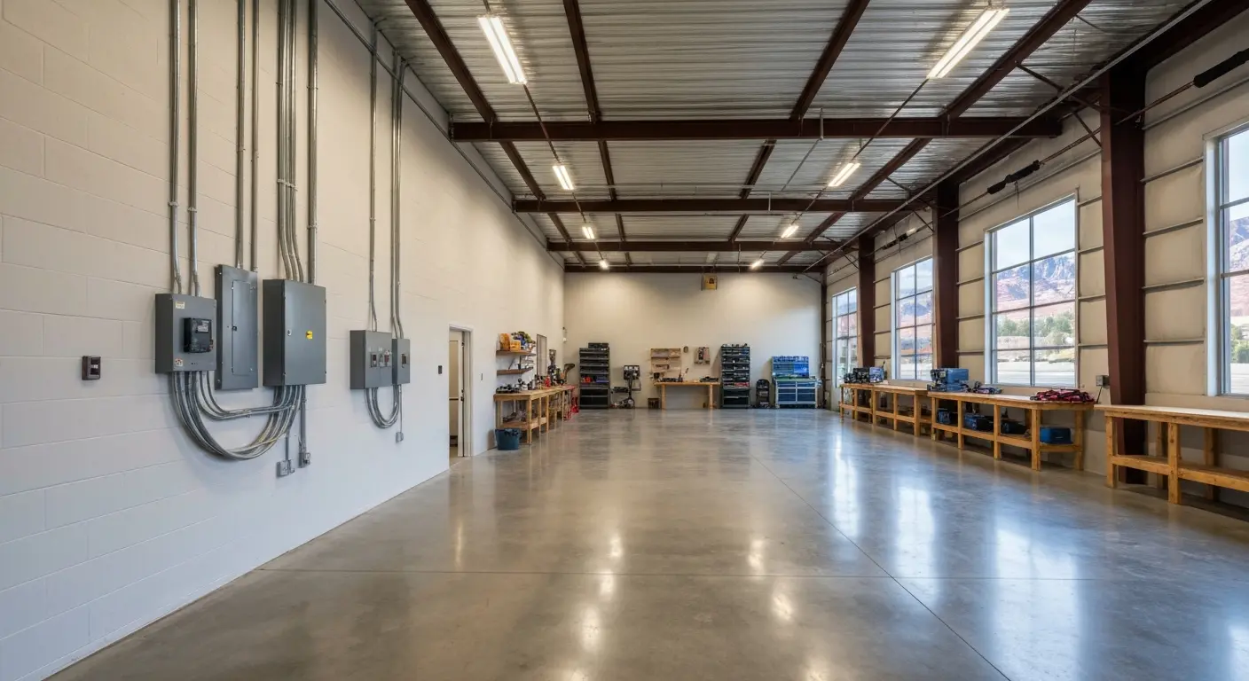Shop building