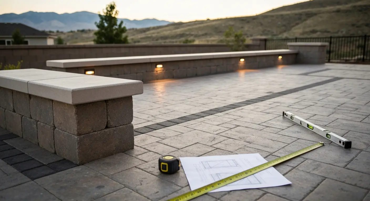 Patio design in Utah County