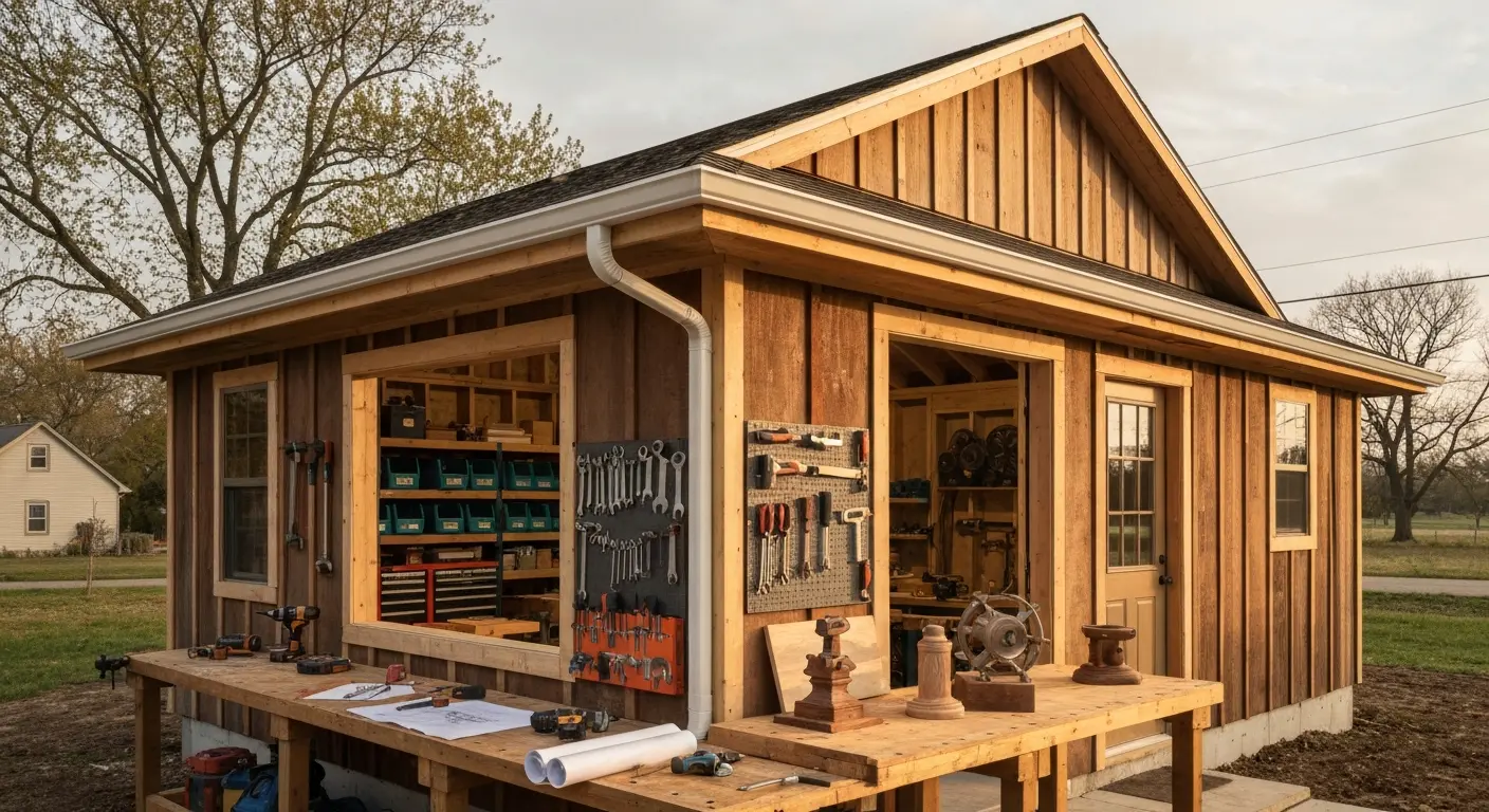 Shop building project