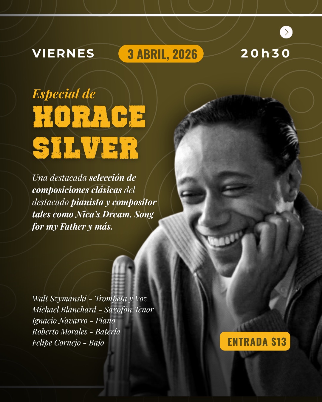 ESPECIAL DE HORACE SILVER - Destacada selección de composiciones clásicas del pianista y compositor.
