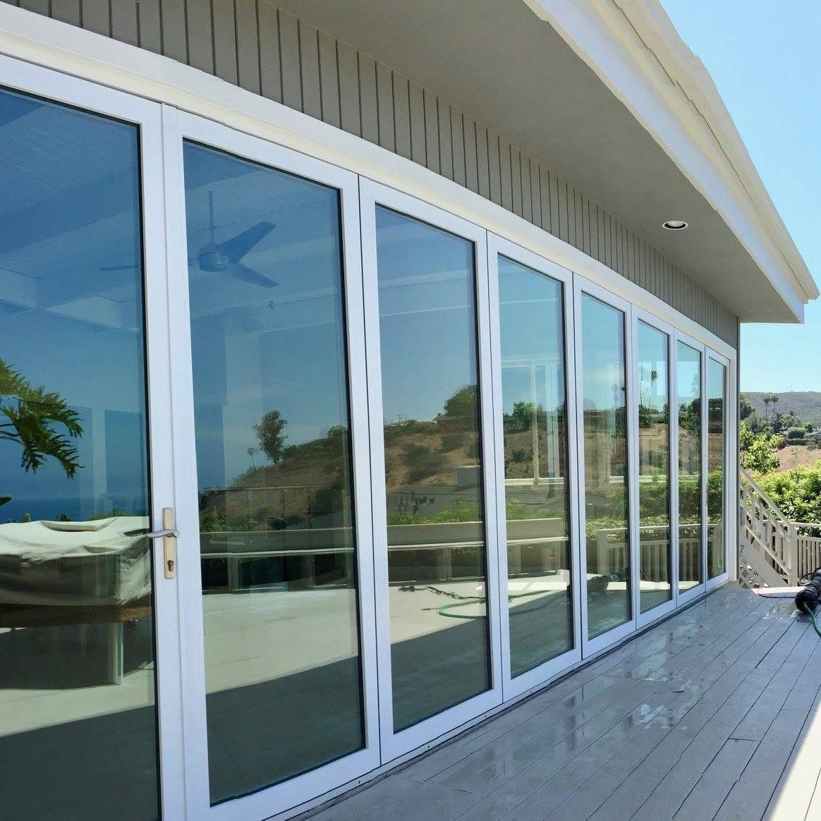 Finished clean residential windows
