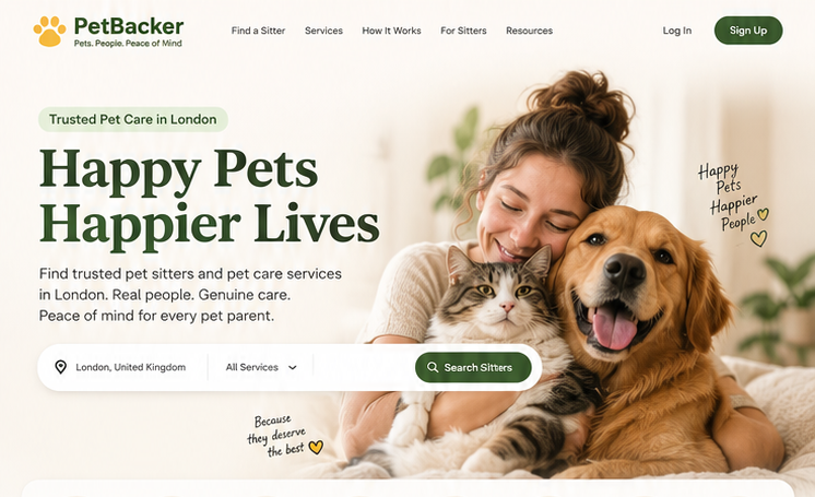 Pet Care Marketplace Website, Websites