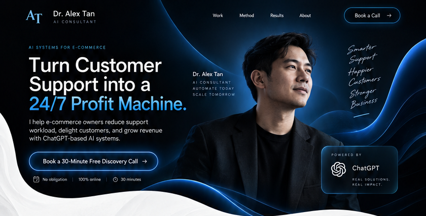 AI Consulting Website, Websites