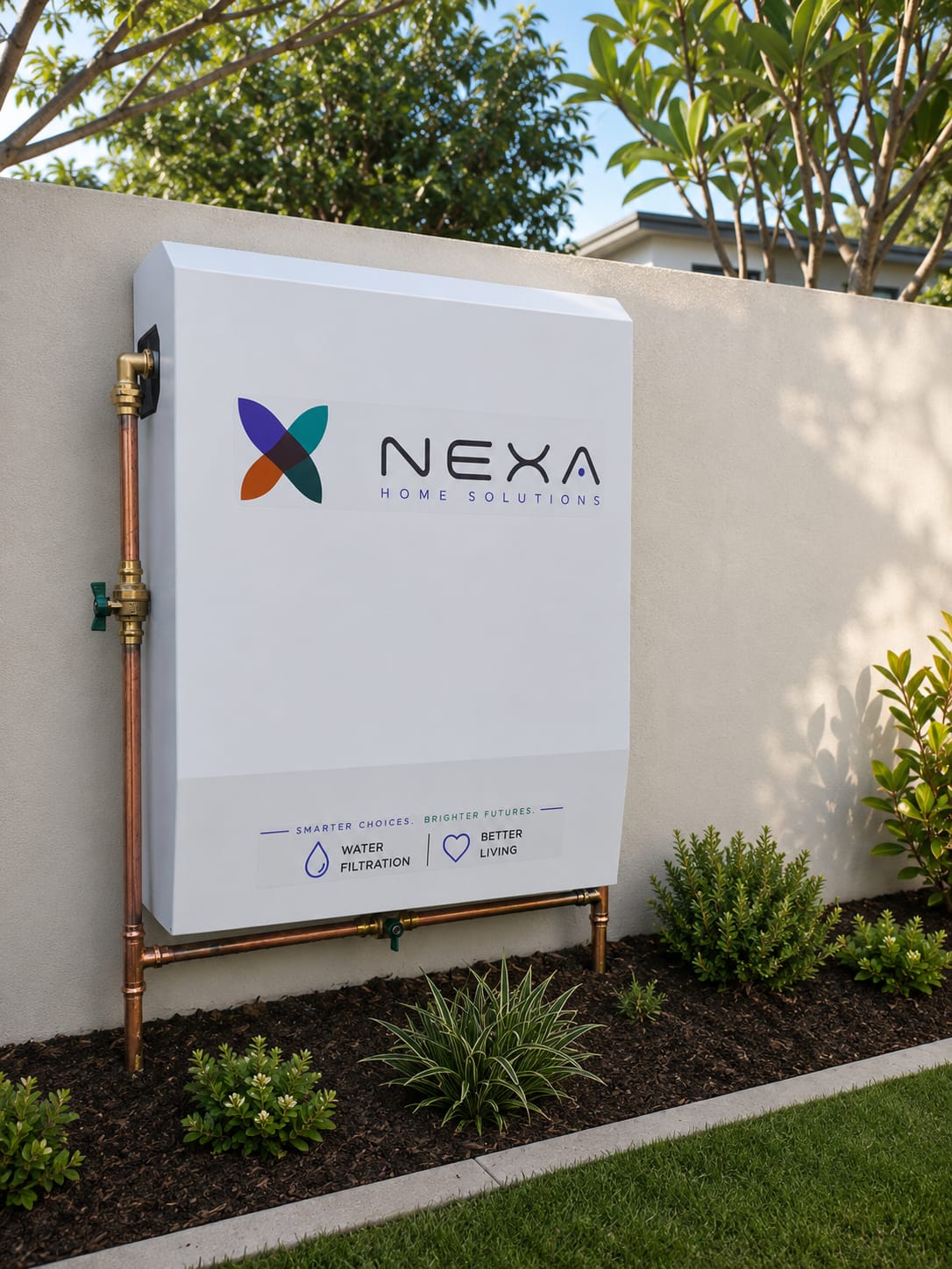 Nexa Select whole-home filtration system in Horizon White
