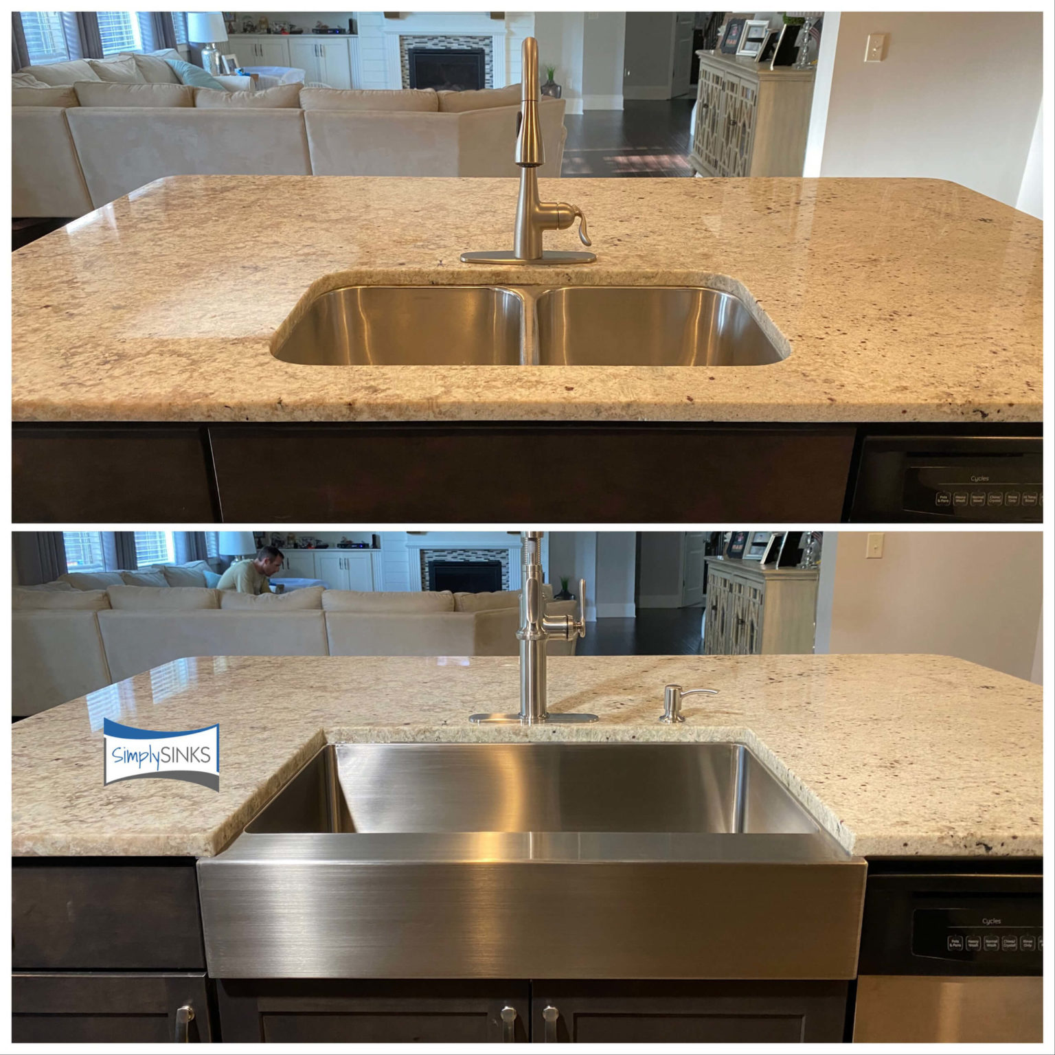 Simply Sinks Chattanooga | New Sink in Hours, No Countertop Replacement