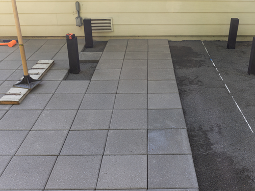 Patio Installation in Rothesay