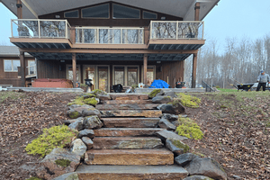 Natural Stone Steps Rothesay