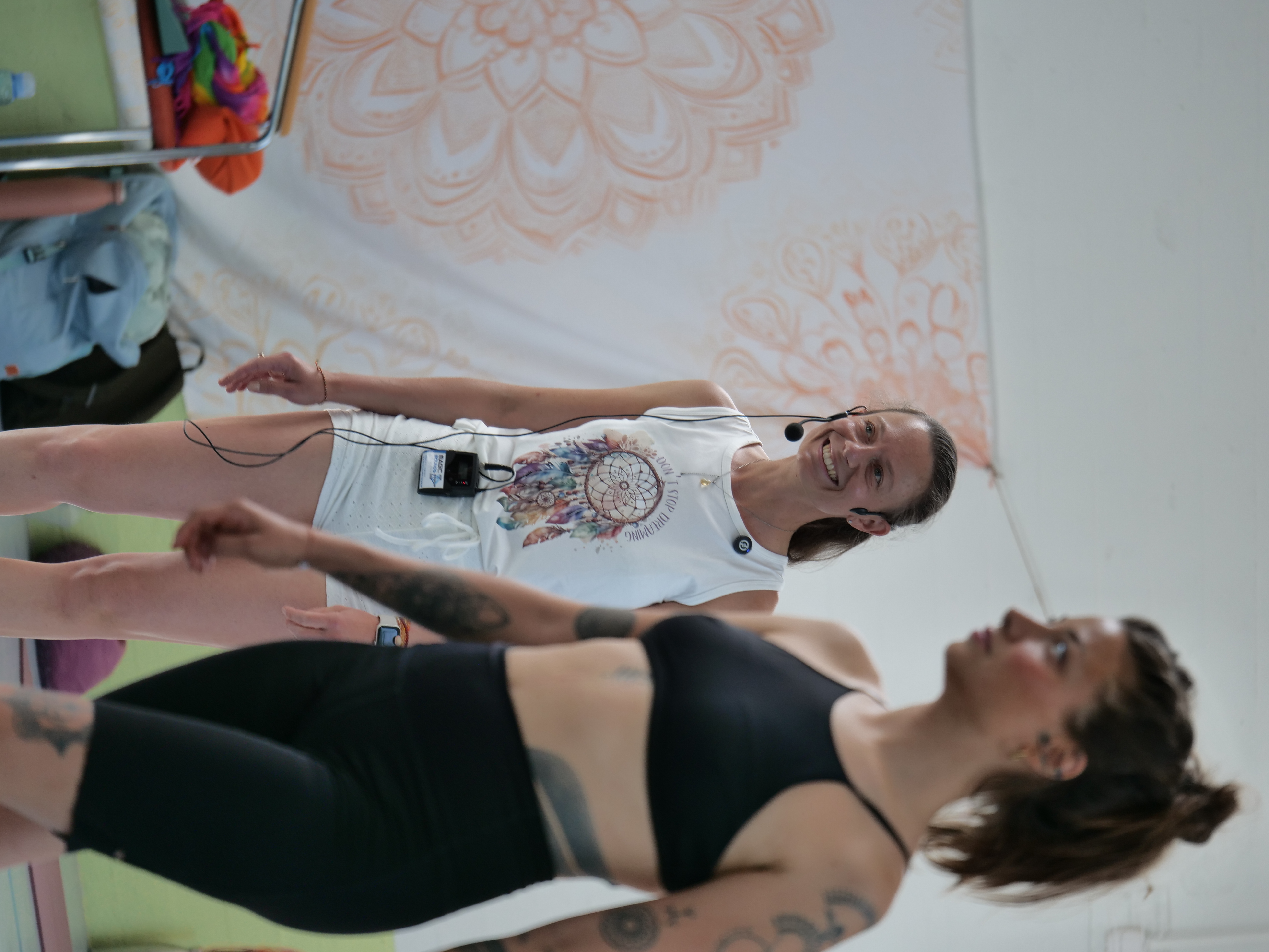 Vanessa Schneider beim Workshop Mindpower Activation