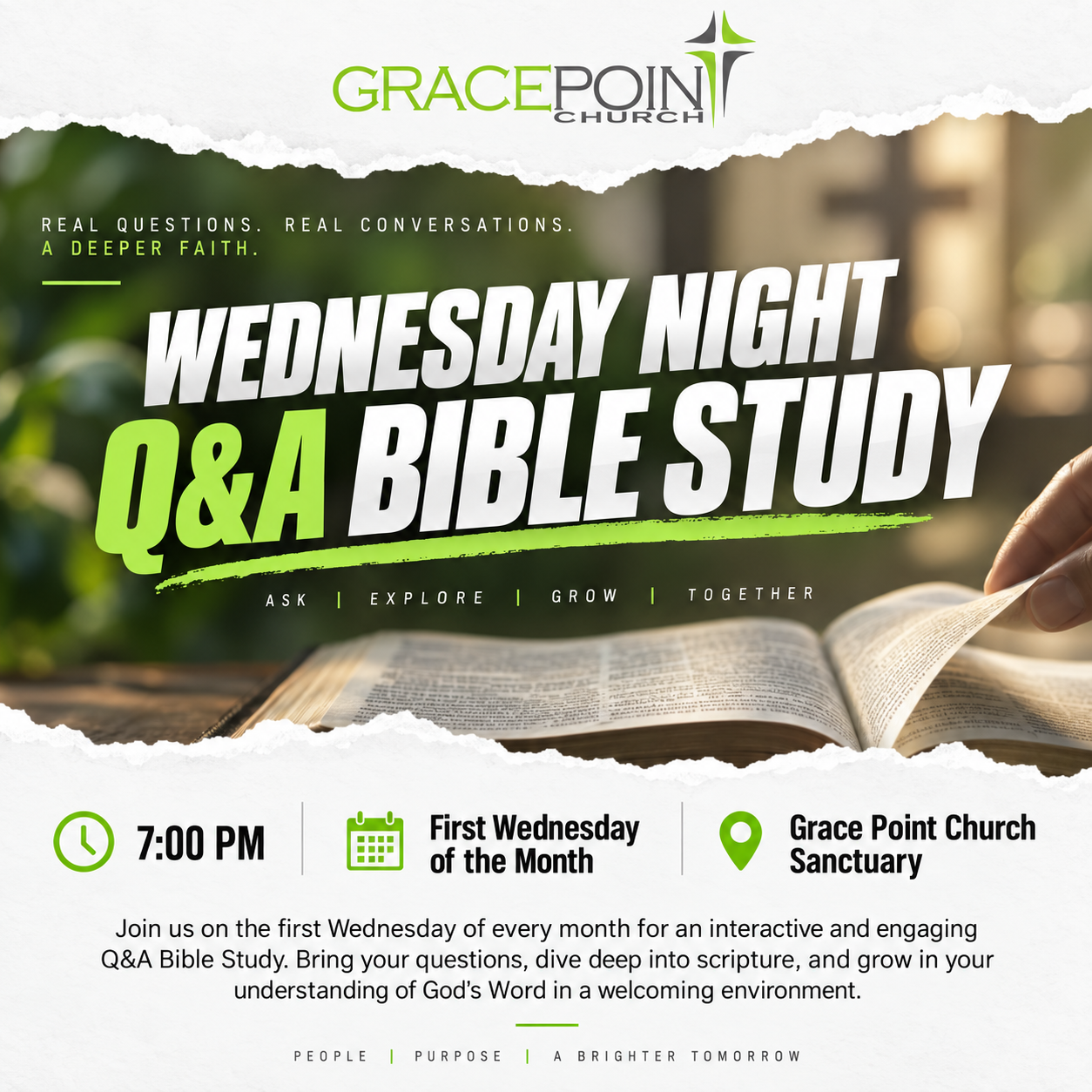 Wednesday Night Q&A Bible Study