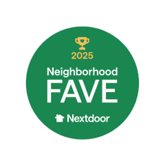 Nextdoor Neighborhood Fave 2025 badge