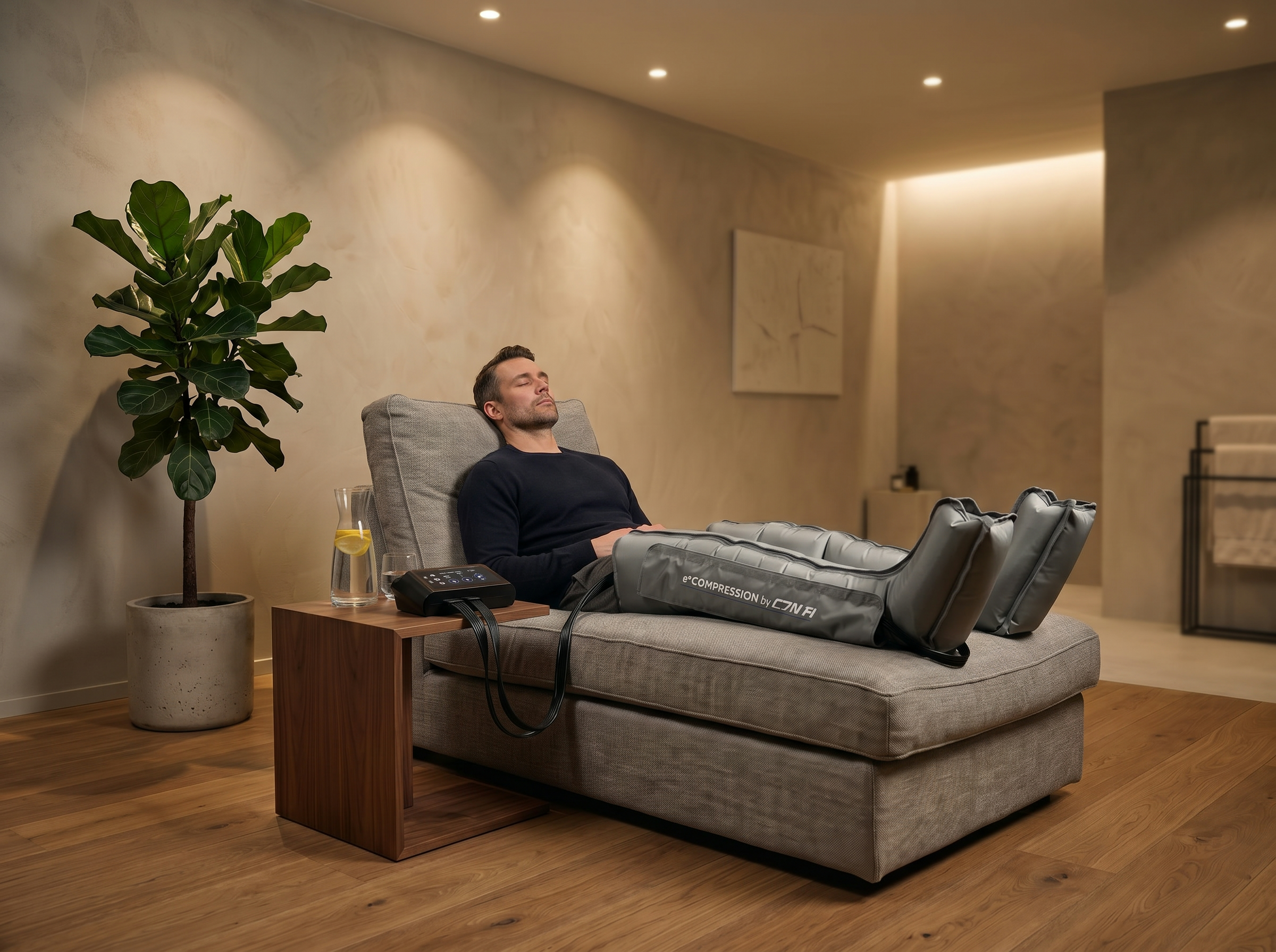 Compression therapy at RNR Lounge