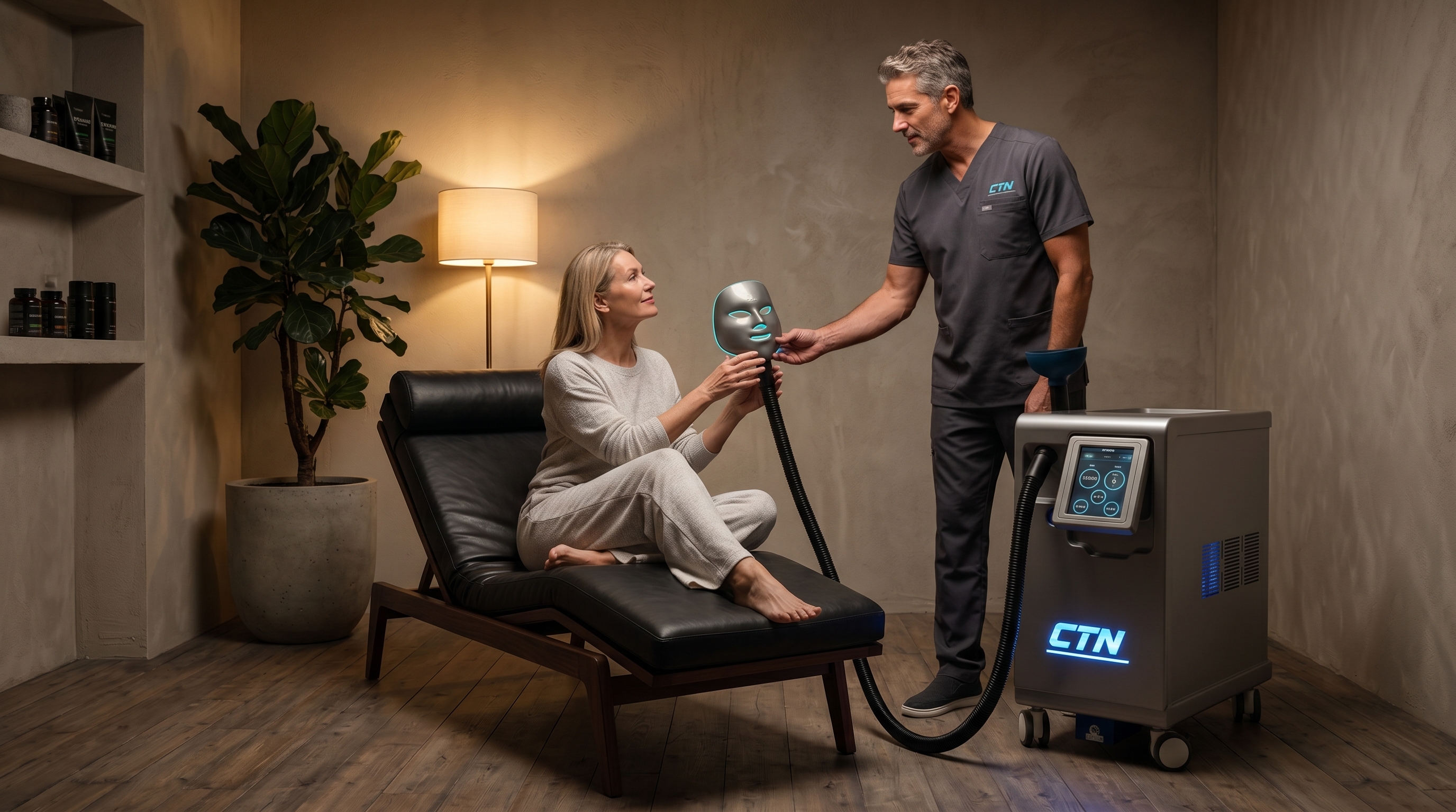 Localised Cryotherapy treatment at RNR Lounge