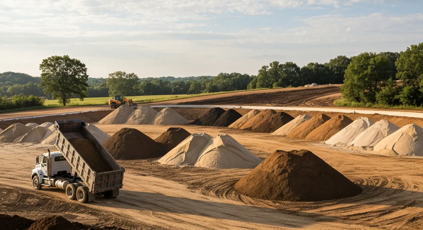 Fill material delivery for Lebanon projects