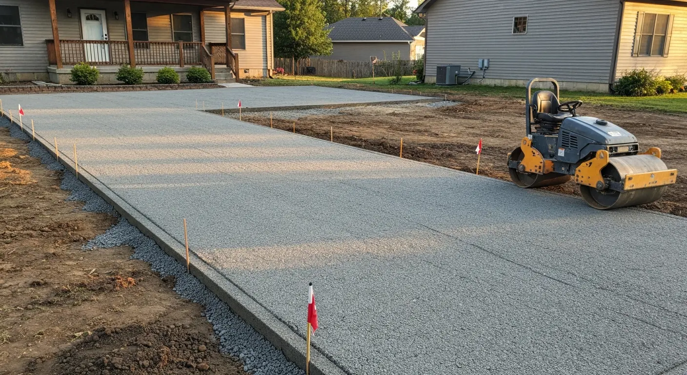 Driveway preparation and grading