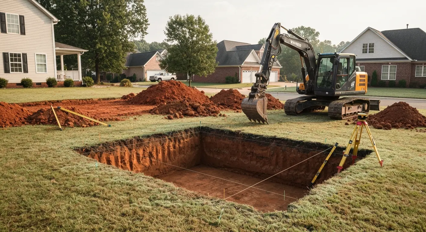 Excavation work in Murfreesboro