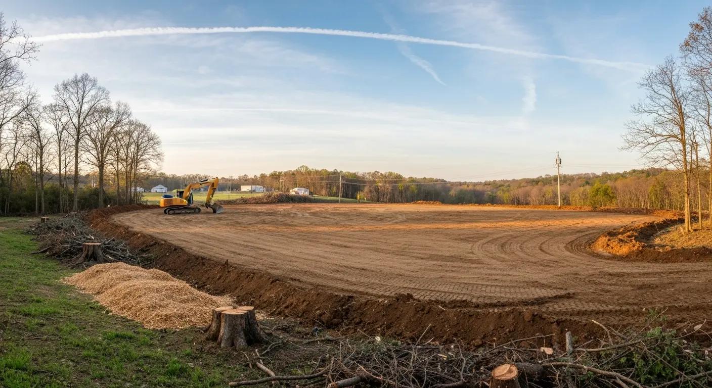 Commercial land clearing