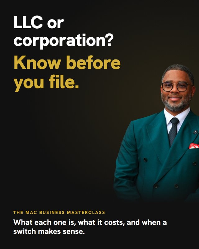 LLC or corporation? Know before you file.