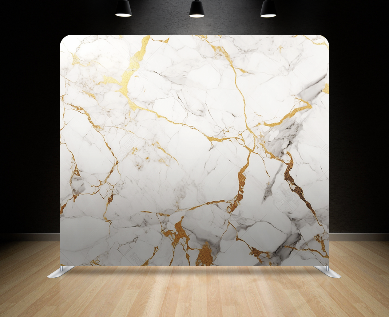 Elegant Gold Marble