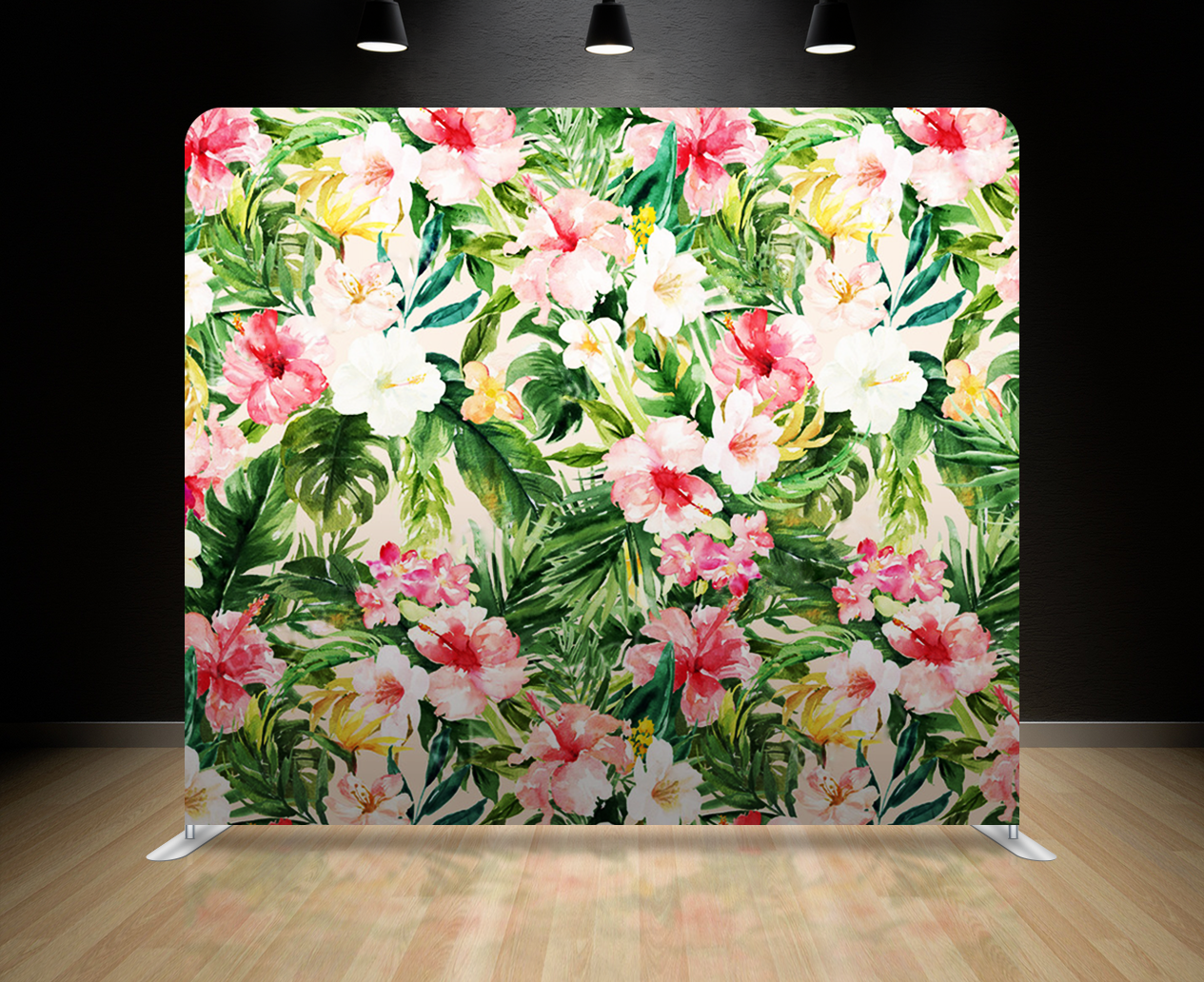 Hibiscus Wall
