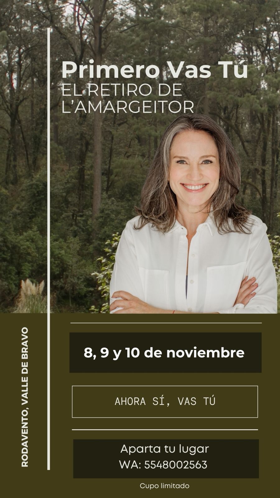 Póster Retiro Primero Vas Tú