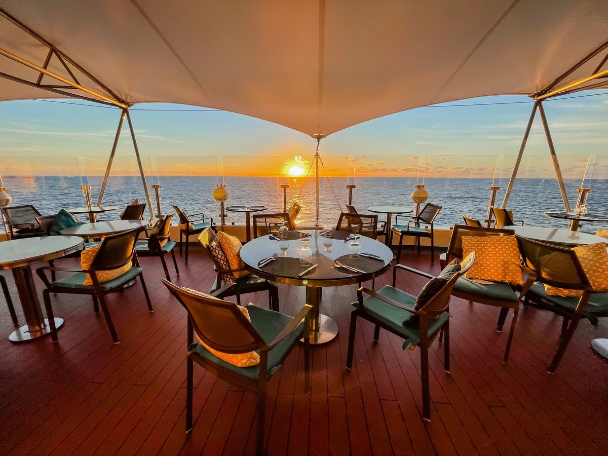 Interior onboard space aboard Star Breeze