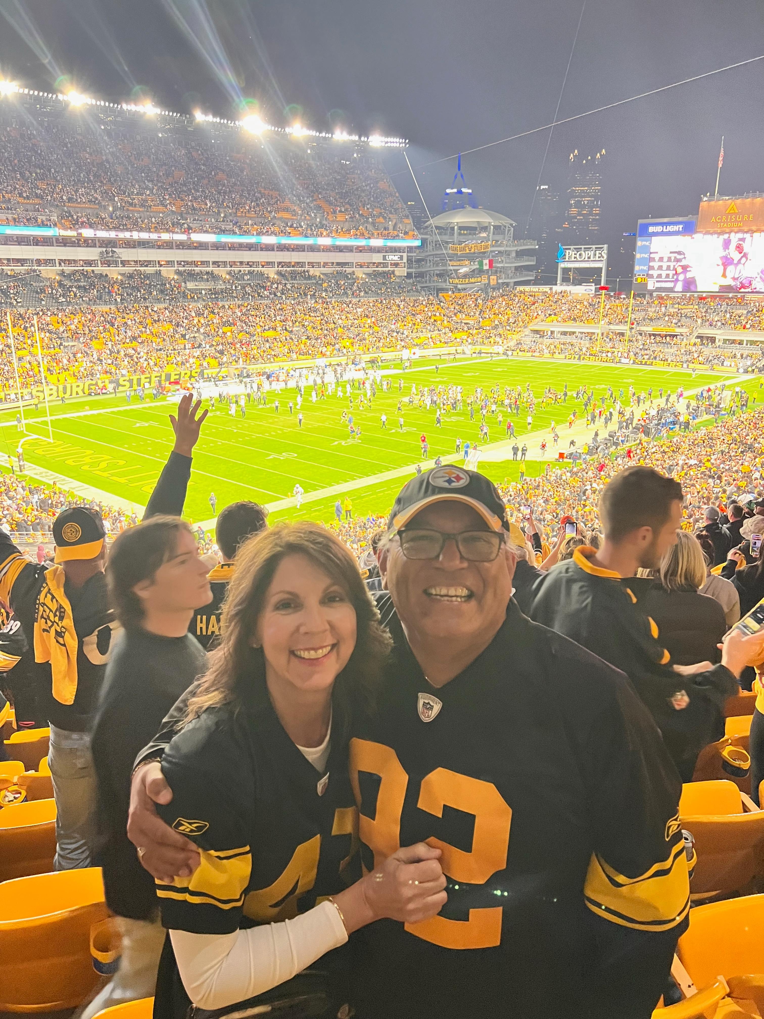 Debbie and Roberto Guillen travel photo