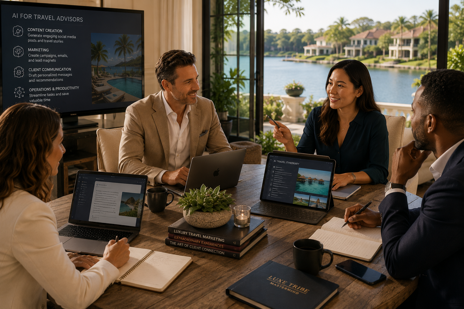 Artificial intelligence and technology discussion for travel advisors