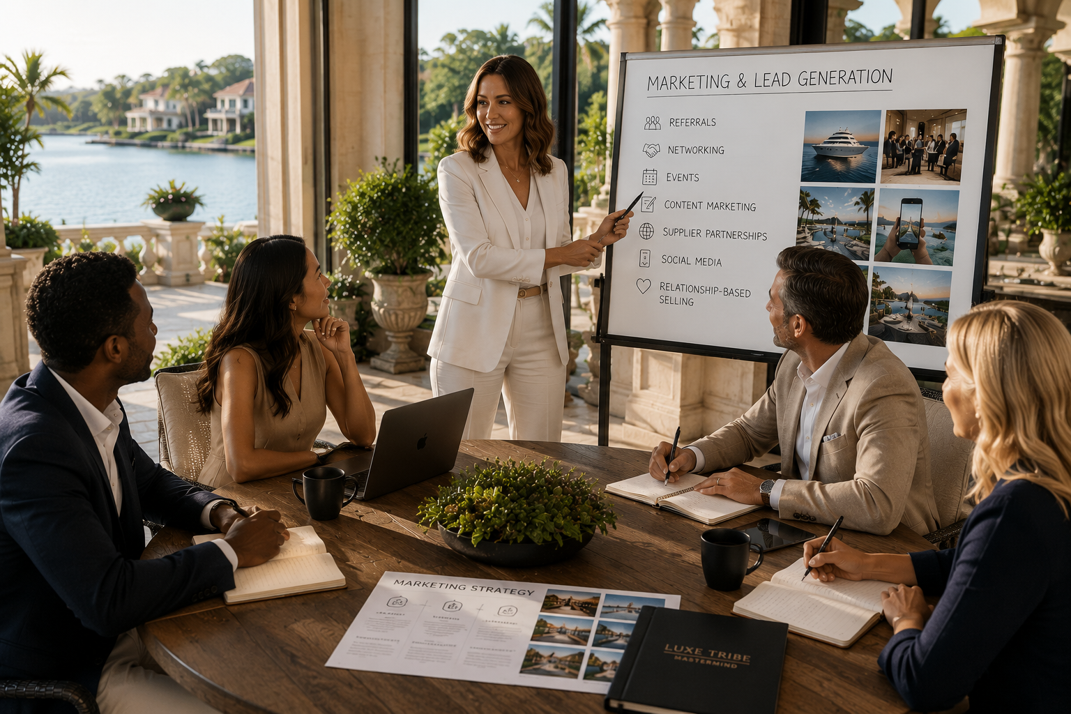 Marketing and lead generation strategy for travel advisors