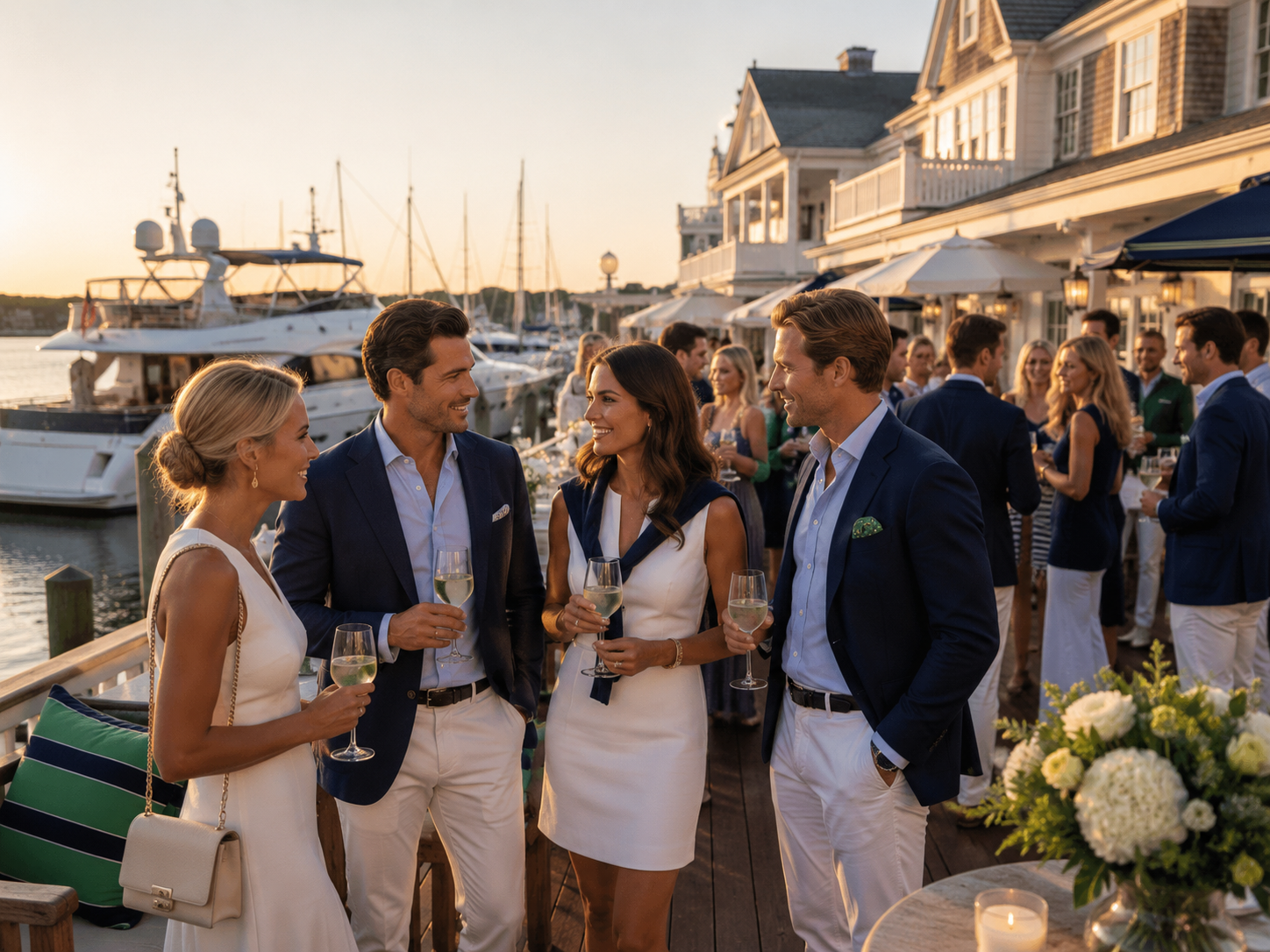East Coast yacht style dress code for Luxe Tribe Mastermind