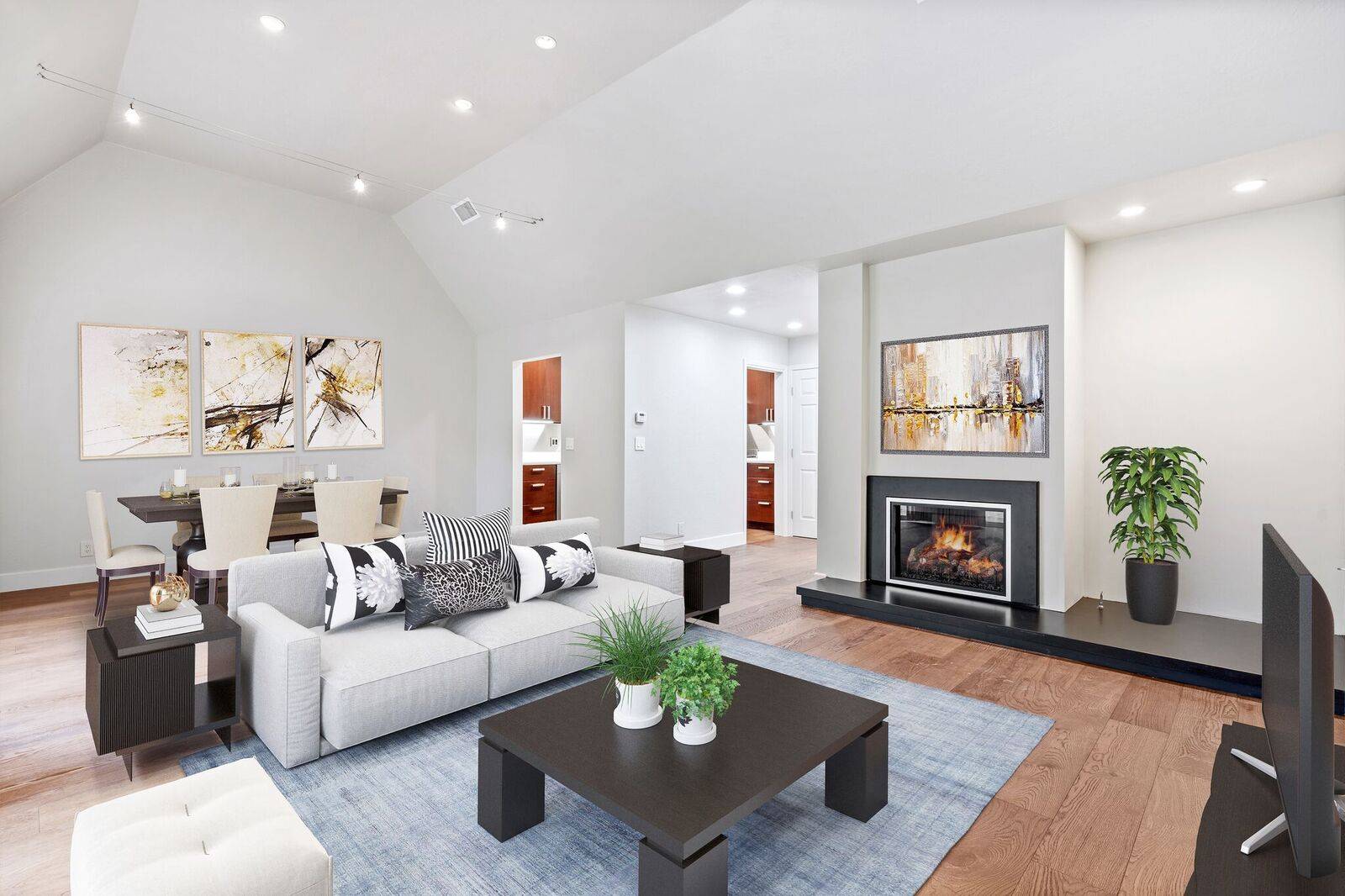 Virtual staging
