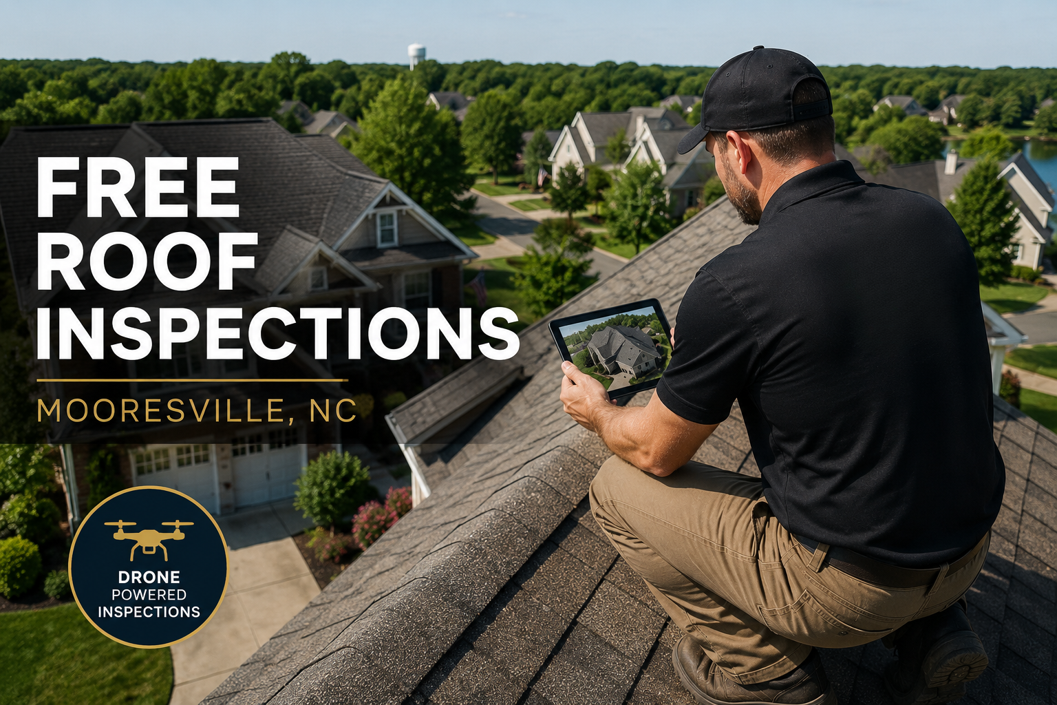 Free roof inspection in Mooresville NC