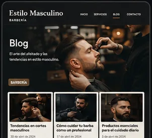 Blog article layout