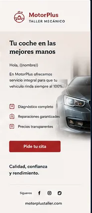 Email marketing example 8