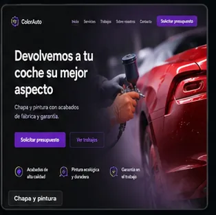 Website portfolio example
