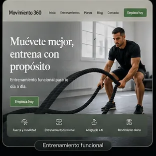 Website portfolio example
