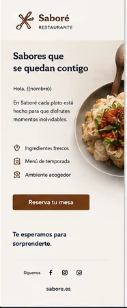 Email marketing example 9
