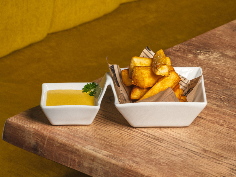Yuquitas a la Huancaína