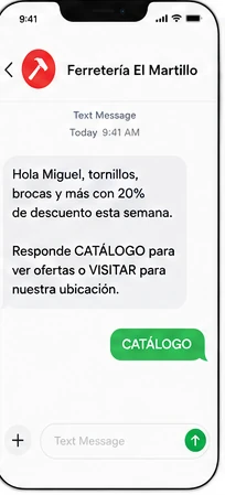 SMS example 21