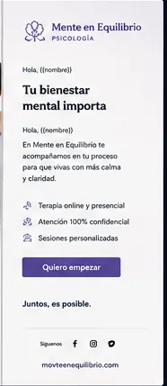 Email marketing example 4