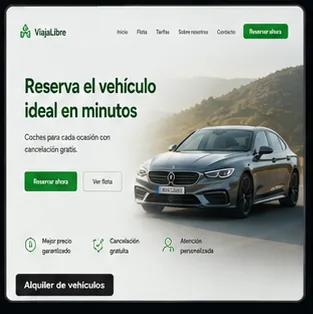 Website portfolio example