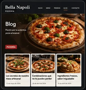 Blog article layout
