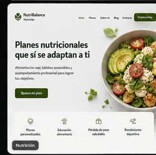 Website portfolio example