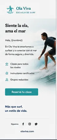 Email marketing example 11